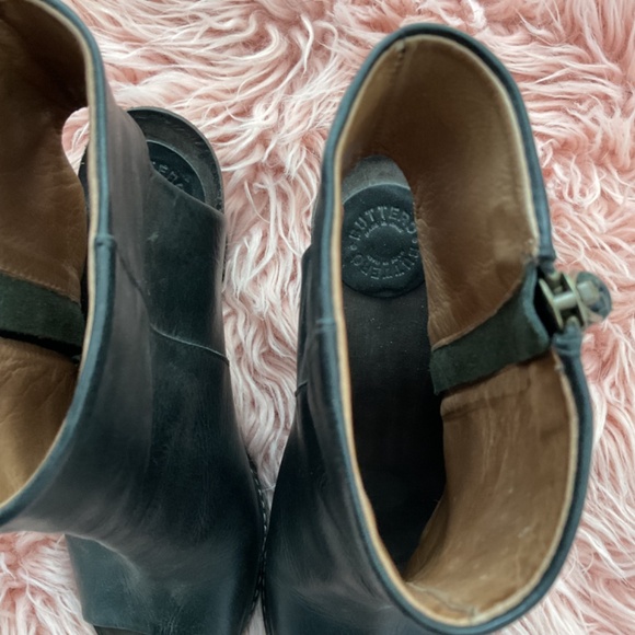 Buttero Leather Zipper Ankle Boots, Made in Italy, Size 39 - Picture 9 of 10